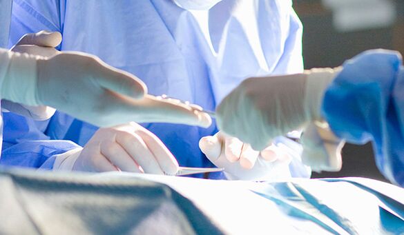 Operation on the genitals